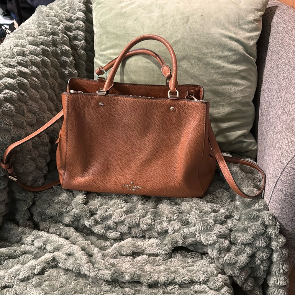 Leather Kate spade bag